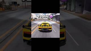 30FPS vs 60FPS vs 120FPS - CAR PARKING MULTIPLAYER  #shorts