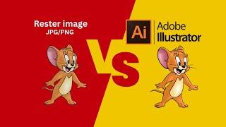 How to Convert JPG or PNG image to a vector in Illustrator