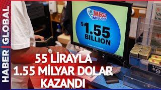 Sadece 2 Dolarlık Bilet Aldı! 1.55 Milyar Dolarlık İkramiye Bir Kişiye Çıktı