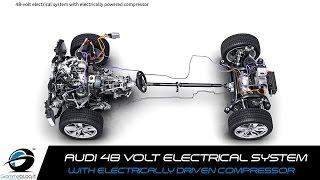 Audi Technology - 48 Volt Electrical System With Electrically Driven Compressor