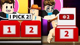 Roblox NOOB plays my gameshow for 250,000 robux...