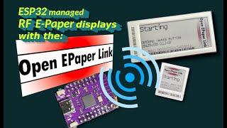 ESP32 controlled E-Paper price tags The OpenEPaperLink startup guide
