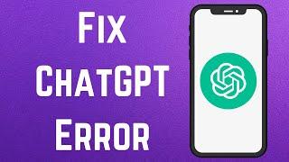 How To Fix ChatGPT Error - Something Went Wrong - If This Issue Persists Please Contact Us..?