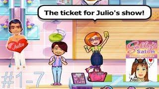 Sally’s Salon Beauty Secrets | Level 1-7 “Julio Everywhere" (Full Walkthrough)