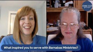 Sandra, why do you volunteer for Barnabas Ministries?