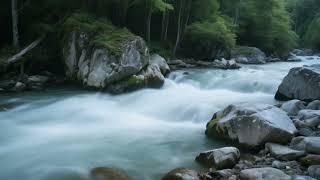 RELAXING RIVER ASMR ‼️CALMING WATER SOUNDS
