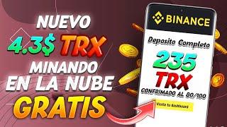 NUEVAMineria en la nube GRATIS pagando a BINANCE + AIRDROP | mineria en la nube SIN INVERSION 2024