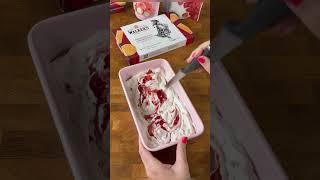 Strawberry Shortcake Ice Cream #ice cream  Subscribe for more easy treats :)