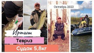 Октябрь Судак 2+кг /Судак 5800кг Иртыш "Север Омской Области "2022