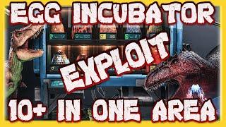 Ark Survival Evolved : Genesis Part 2 Egg Incubator Exploit (10+ In One Area)