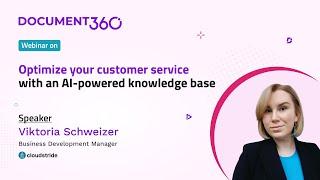 Optimize Your Customer Service with an AI-Powered Knowledge Base - Document360