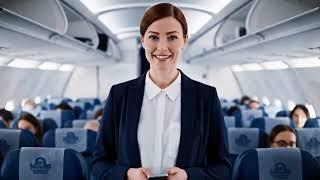 Google Veo 3 Demo - Airline Safety Briefing