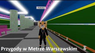 Przygody Kota Janusza w Metrze Warszawskim | Roblox Warsaw Metro