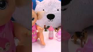 КАПРИЗУЛЕ НАДОЕЛИ ВСЕ БУТЫЛОЧКИ 1 Кукла Беби Элайв и Смуши Муши #doll #baby #toys