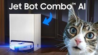 Samsung Jet Bot Combo AI - дуже розумний пилосос.