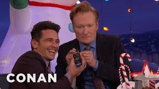 James Franco Answers "The Disaster Artist" Phone Number | CONAN on TBS