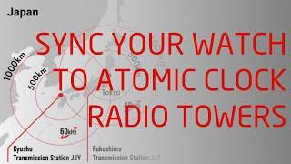 Sync Your G-Shock Multiband Watch to ATOMIC CLOCK RADIO TOWERS (Multiband 5/6)