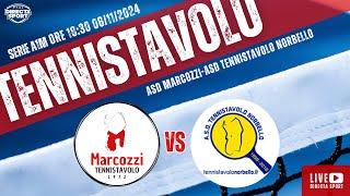 Tennistavolo A1M - ASD Marcozzi-ASD Tennistavolo Norbello (4-2)