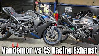 Suzuki GSX-S 1000 Compares the CS Racing vs VanDemon