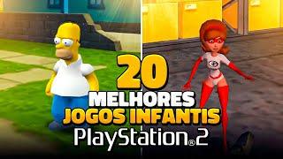 20 MELHORES JOGOS INFANTIS DO PS2!