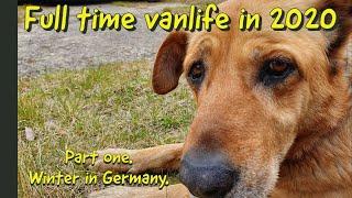 One year living in a van : winter 2020 and the beginning of the epidemic in Germany