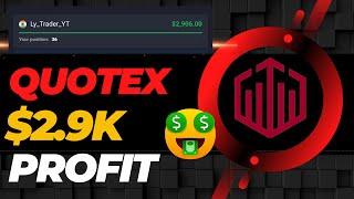 How i made $2.9k in Quotex || Live Quotex Trading || FTT Strategy || Ly Trader