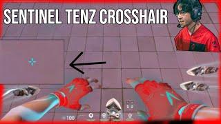 SEN TENZ CROSSHAIR In VALORANT ! - (2021 SETTINGS UPDATED ) ║ 14ALL