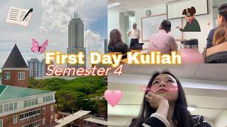 A Day in My Life: Kuliah First Day, Class, AYCE, Mall 