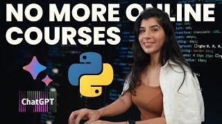 How to learn Python FAST with ChatGPT and Gemini?