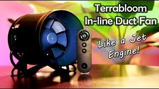 Terrabloom 6" In-Line Duct Fan ECMF-150-R | Less Watts More Power *(More Info in Description)