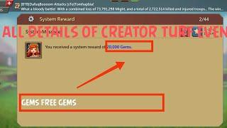 lord mobile  how to get rewards in creator turf event  free gems