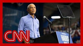 Obama: Black men supporting Trump over Harris is 'not acceptable'