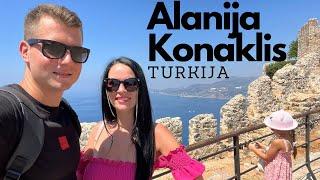 Alanija. Alanijos pilis, putų baseinas, Alanya | Kelionė į Turkiją