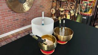 Dragonfly Percussion Benjamin Irons Singing Bowl Wands