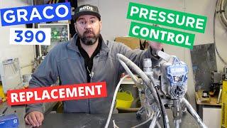 Graco 390 - How to Change the Pressure Control / Transducer