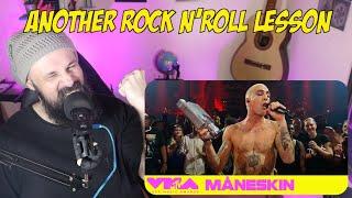 HEAVY METAL SINGER REACTS TO MANESKIN  HONEY ARE U COMING? VMAs 2023 REACTION