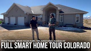 FULL Smart Home Walkthrough! Colorado Springs Home Theater & URC Automation 2024!