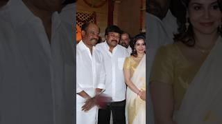 CHIRANJEEVI  RAJINIKANTH  VENKATESH #shorts #viralshorts