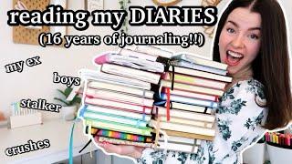 reading my old DIARIES! | I’ve been journaling for 16 years!