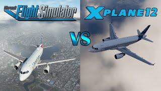 [MSFS vs XP12] Thoughts after the six flights I did