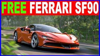 Forza Horizon 5 How To Get and Unlock FREE Ferrari SF90 Stradale 2020