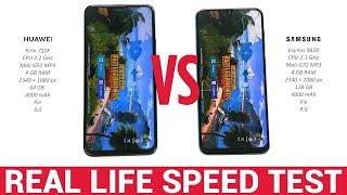 Huawei P smart Z vs Samsung Galaxy A50 - Real Life Speed Test! [Big Differece?]