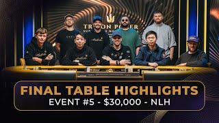  $1,517,000 for 1st! $30K NLH Final Table Highlights