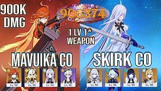Mavuika C0 with 1-Star Weapon… and She STILL Carried & Skirk C0 Spiral Abyss 12! Genshin Impact