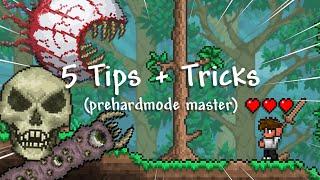 5 Tips & Tricks for Terraria Master Mode! (Pre Hardmode)