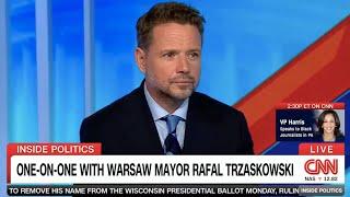 Rafał Trzaskowski: Rozmowa z Daną Bash w programie Inside Politics w CNN