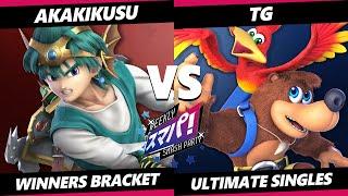 Sumapa 134 - Akakikusu (Hero) Vs. TG (Banjo Kazooie) Smash Ultimate - SSBU