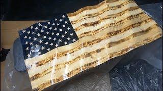 DIY Wavy American Flag (In Depth Tutorial)