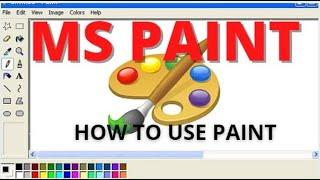 HOW TO USE MS PAINT - MS PAINT | TUTORIAL