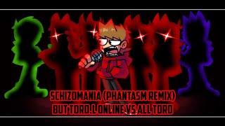 "Who Are You All?" Schizomania (Phantasm Remix) But Tord.L Online vs All Tord